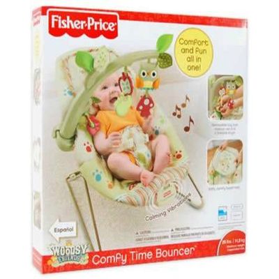 Fisher price woodsy sales friends bouncer instructions