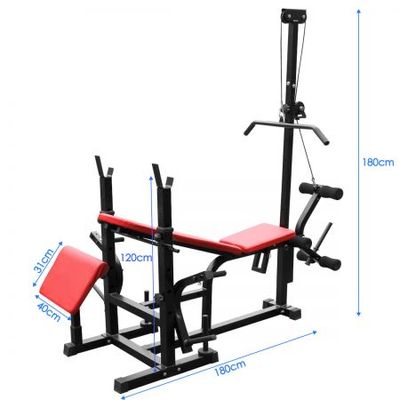 Genki Multi Station Bench Press with Weights