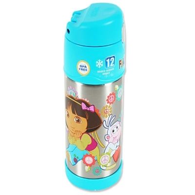 Dora - glass thermos bottle