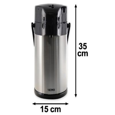 Thermos 3L Pump Pot, Thermos Air Pump Pot, Thermos Pump Pot