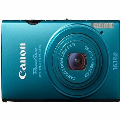  Canon PowerShot ELPH 110 HS 16.1 MP CMOS Digital Camera with  5x Optical Image Stabilized Zoom 24mm Wide-Angle Lens and 1080p Full HD  Video Recording (Black) (OLD MODEL) : Point