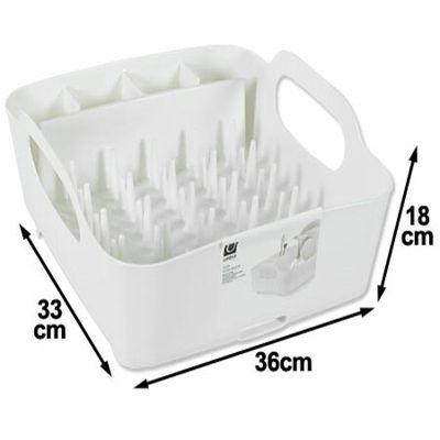 Umbra Tub Dish Rack - White