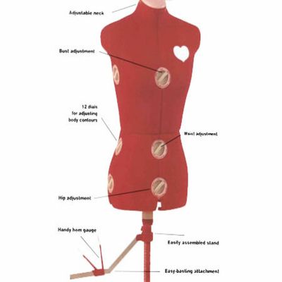 Singer Adjustable Dressform Model 150