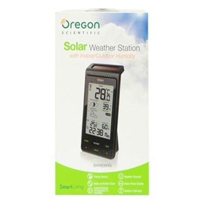 Oregon Scientific's +ECO Clima Control solar powered weather station