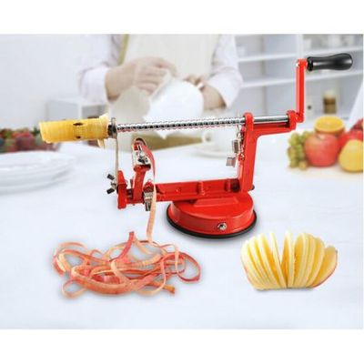 3-in-1 Apple Fruit Corer Slicer Peeler Slinky Machine Potato Cutter Kitchen  Tool