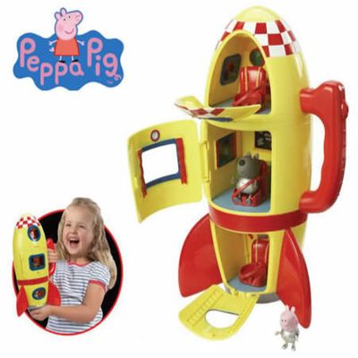 Peppa pig cheap rocket toy