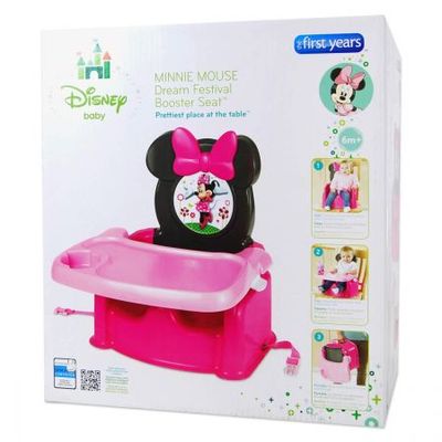 Minnie mouse booster seat best sale for table