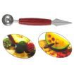 Handheld Compact Stainless Steel Pro-V Fruit Vegetable Juicer with Shaker and 4 Piece Decor & Garnishing Set