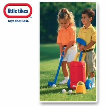 little tikes pink golf set