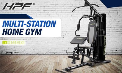 PROFLEX Multi-Station Home Gym Set Exercise Fitness Equipment