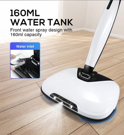 Mop Electric Sweeper Cordless Spin Mop Floor Polisher Rechargeable Powered  Scrubber Vacuum Cleaner Electric Home Cleaning