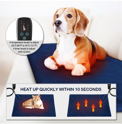 Electric pet shop heating pad