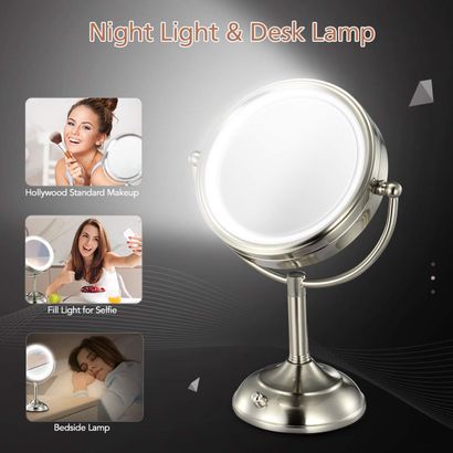 Extra large online magnifying makeup mirror