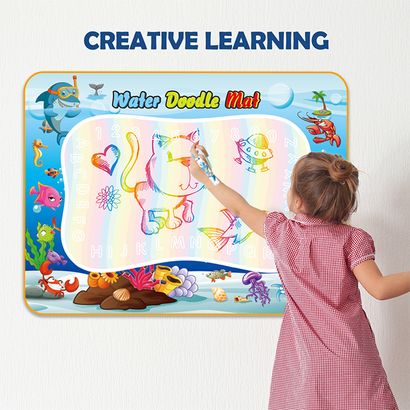 Water Painting Mat Magic Doodle Mat Educational Kids Toy, Extra