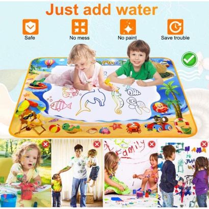 Water Painting Mat Magic Doodle Mat Educational Kids Toy, Extra