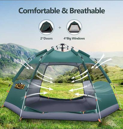 5 person sale pop up tent