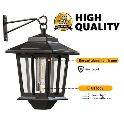 Outdoor wall store solar lanterns