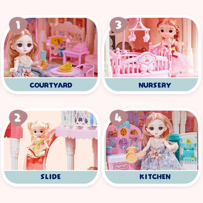 Shopkins Castle Dollhouses & Play Sets