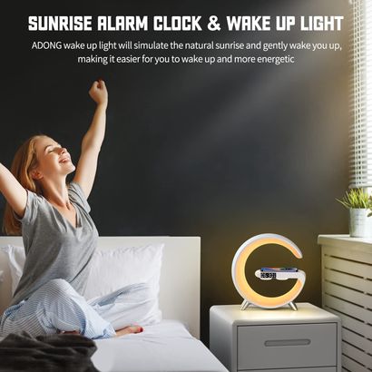 Wake Light Sunrise Alarm Clock, Wifi Wake Smart Light