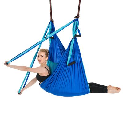 Aerial Yoga Swing Set Ultra Strong Antigravity Yoga Flying Sling Inversion  Swing Tools with Extension Belt