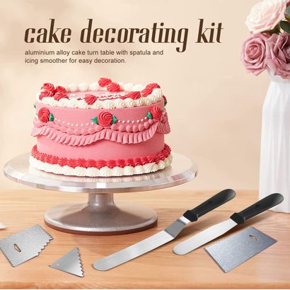  Cake Turntable Decorating Table Baking Tools Aluminum