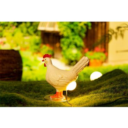 Chicken best sale table lamp