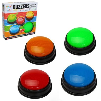 Lights and Sounds Buzzers (set of 4)