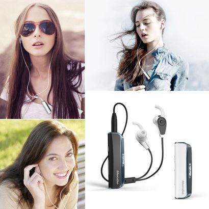 Bluedio I6 Wireless Bluetooth 4.1 OLED Display Stereo Earphone