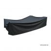 Strong Outdoor Rectangular PVC Coated Polyester 8 Seater Furniture Cover - 3.3m x 2.2m x 0.9m