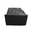 Strong Outdoor Rectangular PVC Coated Polyester 10 Seater Furniture Cover - 3.5m x 2.6m x 0.9m