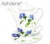 Ashdene Tea For One - Blue Hydrangea Design