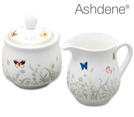 Ashdene Sugar Bowl & Creamer - Tranquil Design