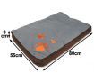 Petyee Pet Bed Dry Comfort for Dog/Cat - 100% Polyester - 80cm x 55cm Small