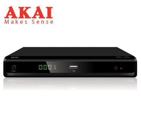 Akai High Definition Set Top Box with PVR Function - Record TV Directly to a USB Storage Device