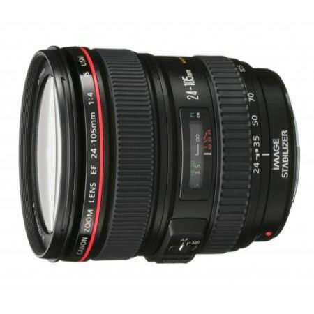 Canon EF 24-105mm f/4L IS USM Lens (White Box)
