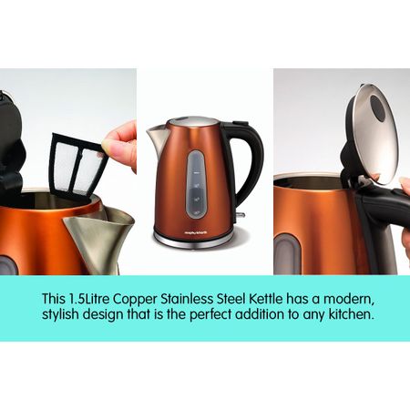 morphy richards copper kitchen set