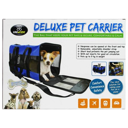 Deluxe Pet Carrier - 48x28x28cm | Crazy Sales