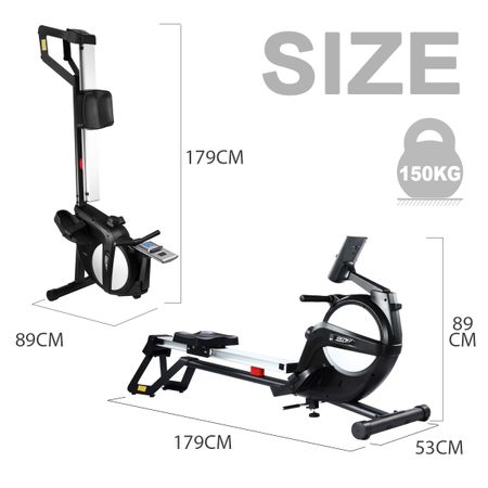 Genki Magnetic Rowing Machine Home Gym Exercise Equipment Rower Workout ...