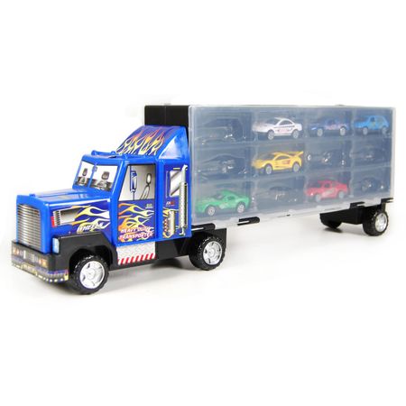 truck carry case playset