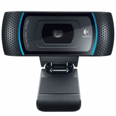 Logitech C910 HD Pro 10-Megapixel Webcam Full HD 1080p Recording 720p ...