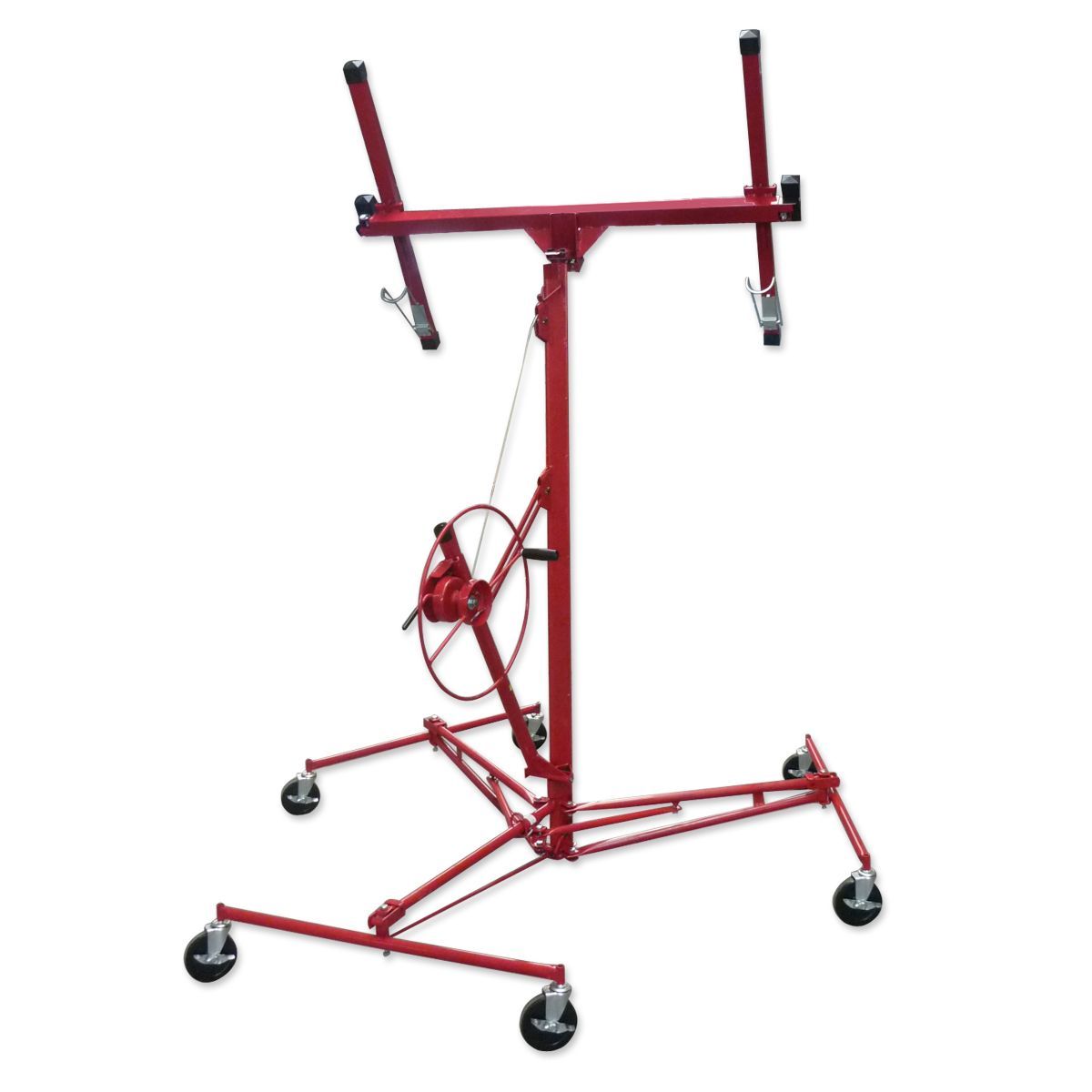 Drywall Gyprock Hoist 16ft Panel Lifter Red