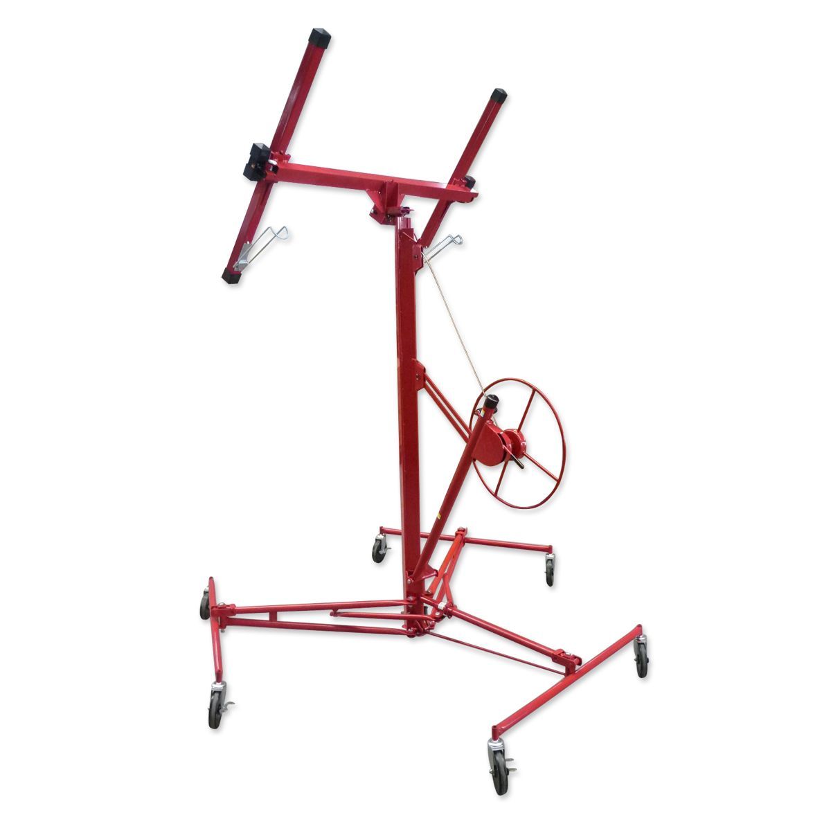 Drywall Gyprock Hoist 16ft Panel Lifter - Red | Crazy Sales