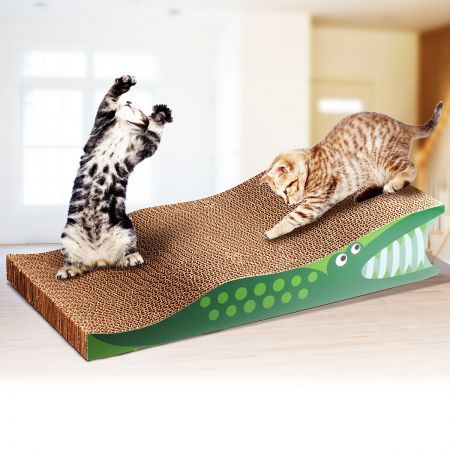 cat scratching board