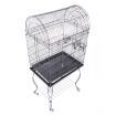 Large Bird Cage Budgies House Parrot Canary Home Aviary Perch Indoor Outdoor Dome Top Stand Alone on Wheels