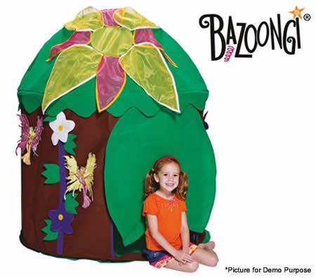 Bazoongi Kids Play Structures - Woodland Fairy Hut - Indoor Use Only