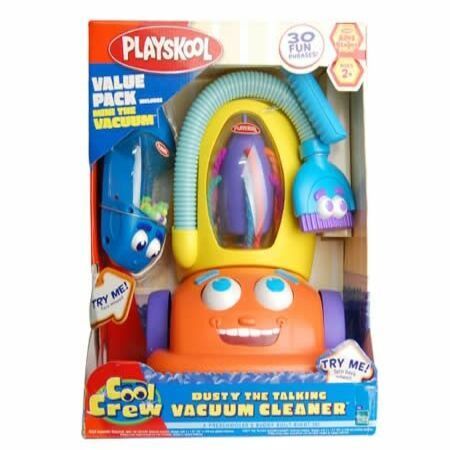 Playskool Cool Crew Dusty The Talking Vacuum Cleaner and Mini The ...