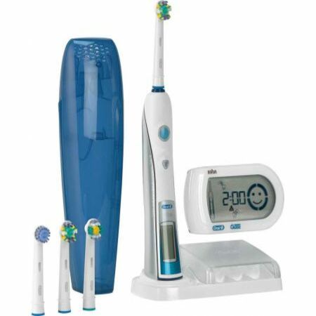 Braun Oral-B Electric Toothbrush - Triumph 5000 Rechargeable Wireless ...