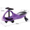 Swing Car Slider Kids Fun Ride On Toy with Foot Mat - Purple