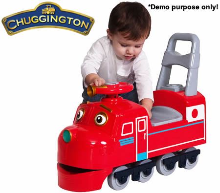 Chuggington Wilson 3-in-1 Light & Sound Foot to Floor Activity Ride-On Toy
