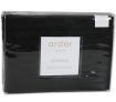 Ardor Boudoir Queen Size Bed Quilted Valance - Black